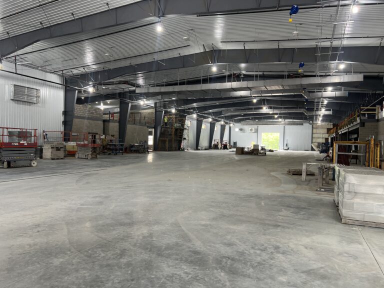 The shop area of Valley City's Service Center Complex.